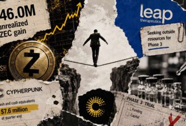 cypherpunks 46m zcash markup turns a 4 7m operating loss into 39 4m of net income Remove a single accounting entry and Cypherpunk Technologies would be reporting a rough quarter. Leave it in place and the company shows $39.4 million in net income.