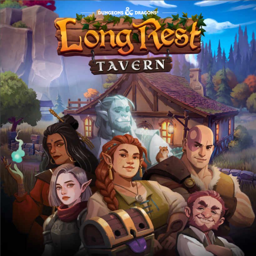 D&amp;D Long Rest Tavern game key art