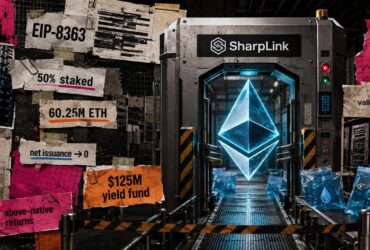 eip 8363 puts ethereums native yield on a path to zero and sharplinks 125m treasury toward defi Once staking reaches 60.25 million ETH, the arithmetic stops rewarding anyone. That is the level written into EIP-8363 where the burn factor reaches 1 and net consensus yield lands at zero.