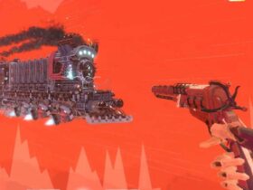 four devs made a robot cowboy parkour shooter and the demo is free on steam today Robot cowboys. That's the elevator pitch, and Torn Ace Studios makes no attempt to dress it up.