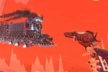 four devs made a robot cowboy parkour shooter and the demo is free on steam today Robot cowboys. That's the elevator pitch, and Torn Ace Studios makes no attempt to dress it up.