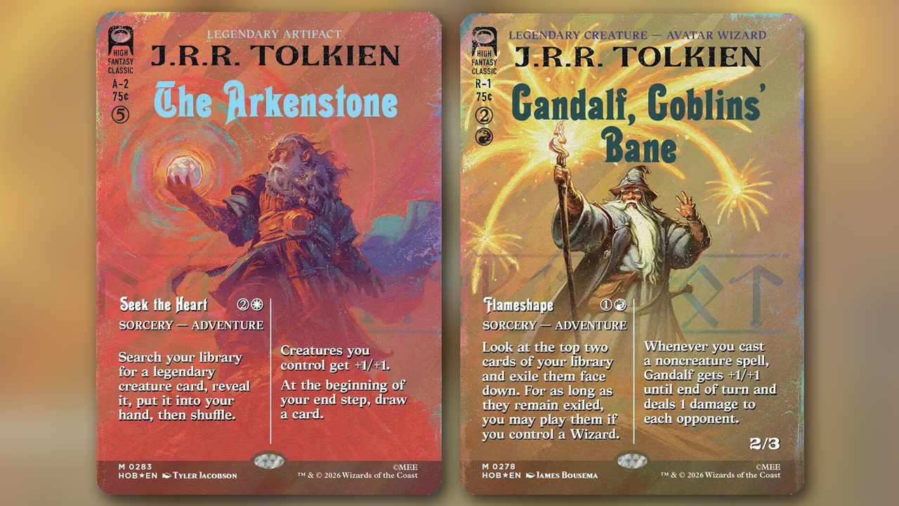from 160 to 530 the priciest mtg cards in the hobbit set right now One Enchantment from Magic: The Gathering's Hobbit set is currently fetching $530. Not Smaug. Not the One Ring. A card whose whole job is caring about the second card you draw in a turn.