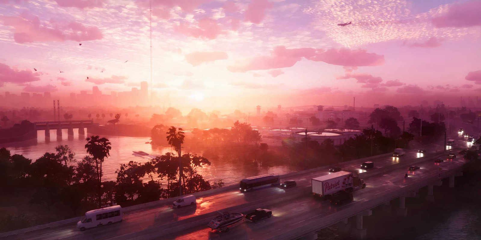 GTA 6 horizon opening shot from trailer 1