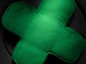 ikea goes full xbox nine piece yxstaby range includes a tilting thumbstick stool and d pad cushion Picture a stool modelled on an Xbox thumbstick. Green and black, about as big as a beanbag — and it tips when you put your weight on it.