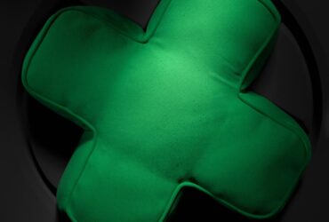 ikea goes full xbox nine piece yxstaby range includes a tilting thumbstick stool and d pad cushion Picture a stool modelled on an Xbox thumbstick. Green and black, about as big as a beanbag — and it tips when you put your weight on it.