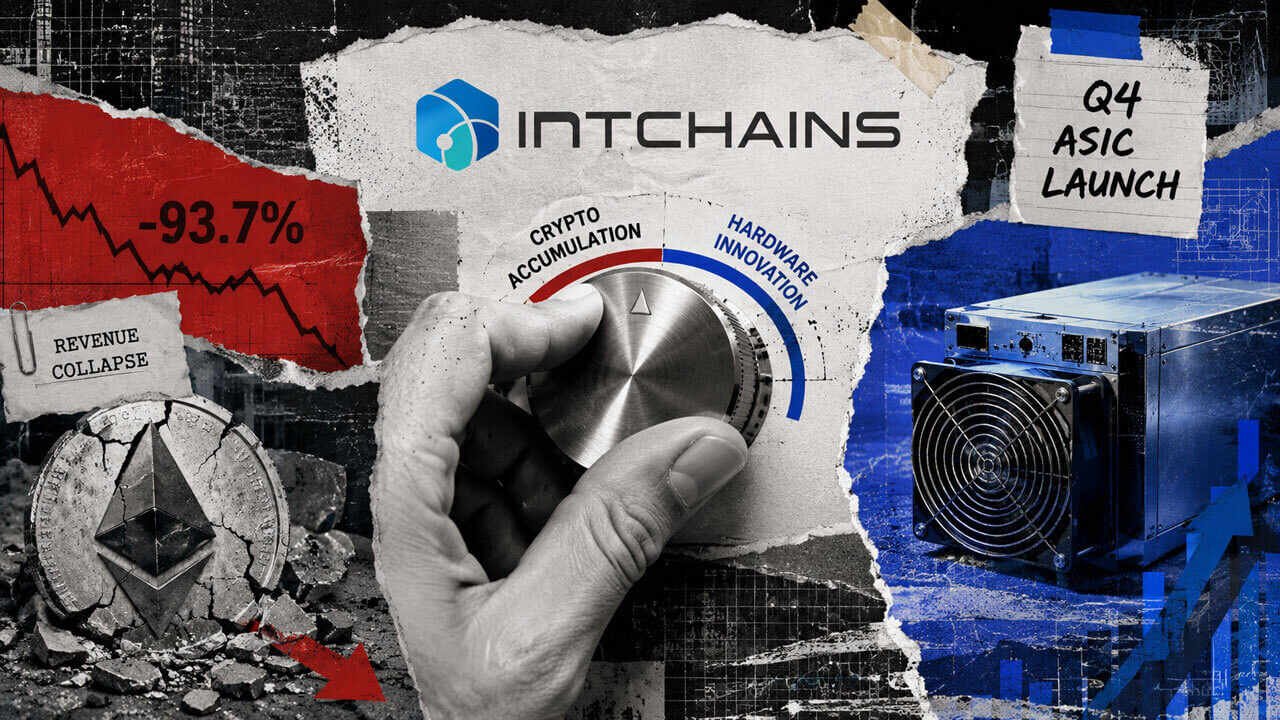 intchains pauses ethereum accumulation to fund new mining asic and ai push A 94% revenue collapse. That single figure recasts everything else in Intchains Group's Aug. 20 disclosure, and it explains why the company has abandoned the Ethereum buying plan it laid out six months ago.