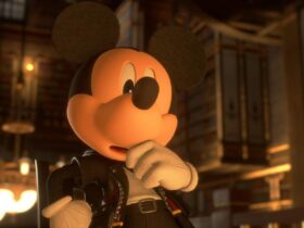 Kingdom Hearts 4 Stops Teasing: D23 Panel Delivers the Full Extended Trailer 9 kingdom hearts 4 stops teasing d23 panel delivers the full extended trailer Mickey Mouse is now capable of folding himself flat like a sheet of paper.