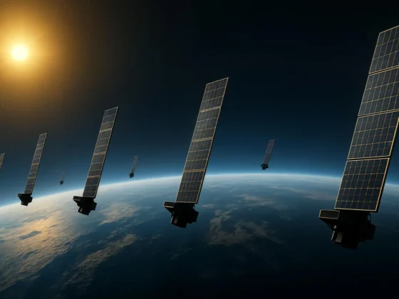 kyoto researchers turn 1200 starlink satellites into an upper atmosphere imaging array Roughly 99 percent of the gas in Earth's upper atmosphere carries no electrical charge — and that neutral majority happens to be the portion our instruments have the hardest time detecting. The remaining fraction, the ionosphere's ionized gas, is comparatively simple to track: charged particles disturb the passage of radio waves and leave behind a signature that can genuinely be measured.