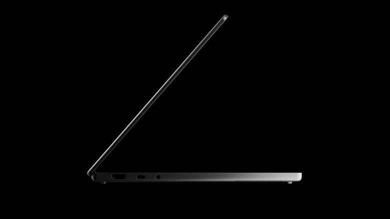 The tablet hiding in Lenovo's leaked Googlebook lineup is the real story 28 A side view of one of the launch Googlebook laptops.