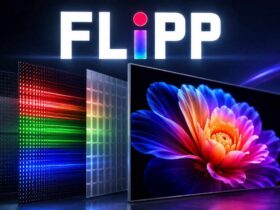 lg drops the metal mask flipp promises brighter longer lasting oled at any size Panels built with LG's latest OLED process are said to hit 1.6 times the brightness and 2.4 times the lifespan of current ones, all while consuming 13 percent less power. Those figures aren't really the story, though. What LG had to abandon to reach them is.