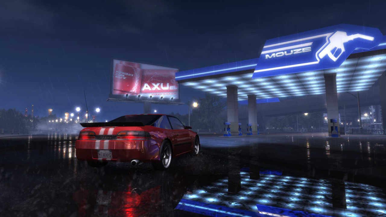 Heartwarped Gas Station