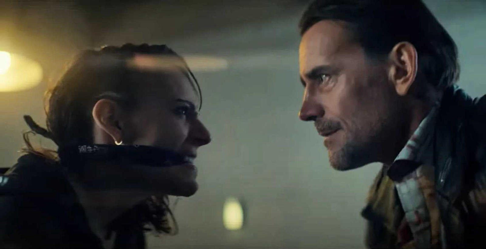 A man and a woman talking on Revival