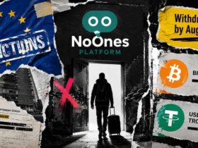 noones freezes trading in withdrawal only shift as eu sanctions bite users told to empty balances Only a few weeks ago, NoOnes was assuring its customers there was nothing to do. The EU sanctions listing, the firm said, applied to an entirely different company. No cause for concern.