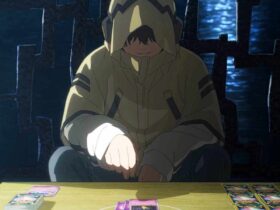 pokemon breaks a 7 year theatrical drought with a film built around the card game A boy and a Mimikyu open the trailer. Seconds later, the shot changes to a table laid out for a game of Pokemon.