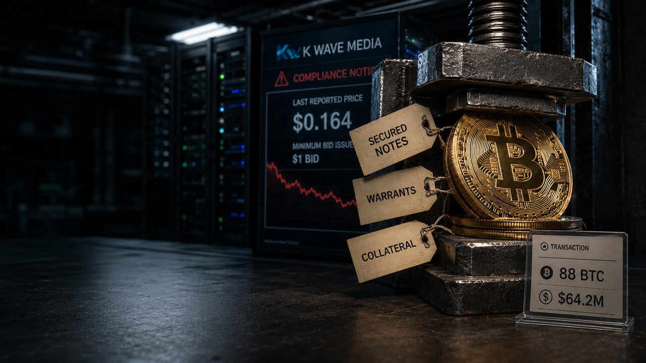 A US Bitcoin treasury company sold every BTC because debt and Nasdaq pressure just closed in