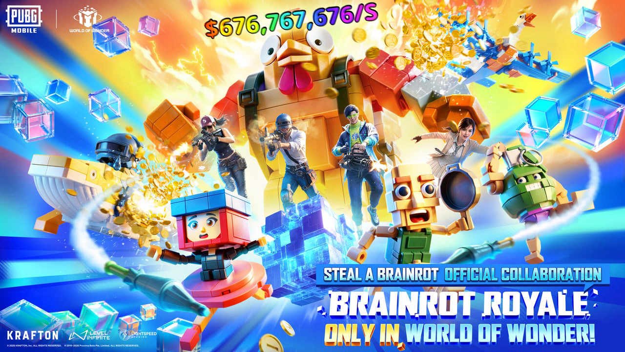 pubg mobiles world of wonder gets overrun by brainrot royales meme creatures Brr Brr Patapim has become loot in PUBG MOBILE. So has Ballerina Cappuccina. And Lirilì Larilà. And Boneka Ambalabu.