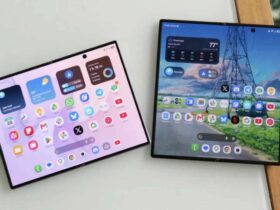 report samsungs next foldable could go wider than the galaxy z fold 8 My lingering gripe with the Galaxy Z Fold 8 has nothing to do with the crease, the cost or the battery. It's the black bars.
