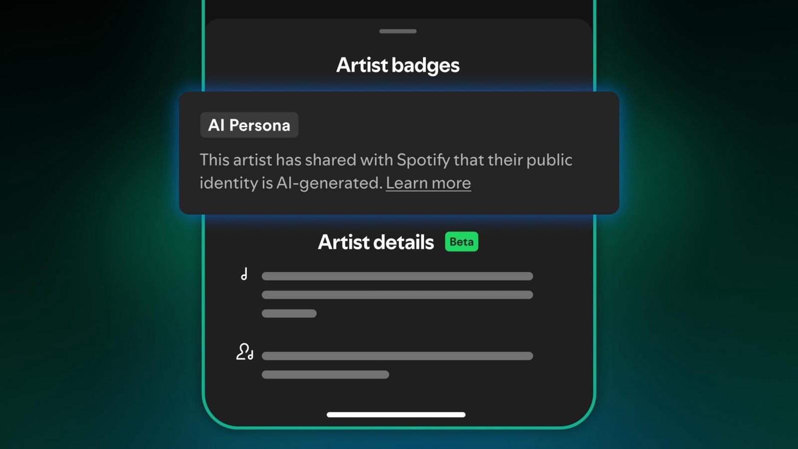 spotify pulls ai persona artists out of its recommendations On Deezer, roughly half of everything uploaded on a given day is now machine-made. That statistic is the backdrop to Spotify's latest announcement, and it explains why the company has taken a step it plainly would rather have avoided: tagging the artists themselves.