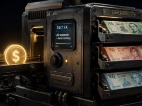 stablecoins are crossing borders fast but someone still has to convert them into local money When Visa's Stablecoin Platform went live, the headline takeaway for most observers was that banks can now touch stablecoins without building any of it in-house. Accurate enough. It's also the less interesting half of the story.