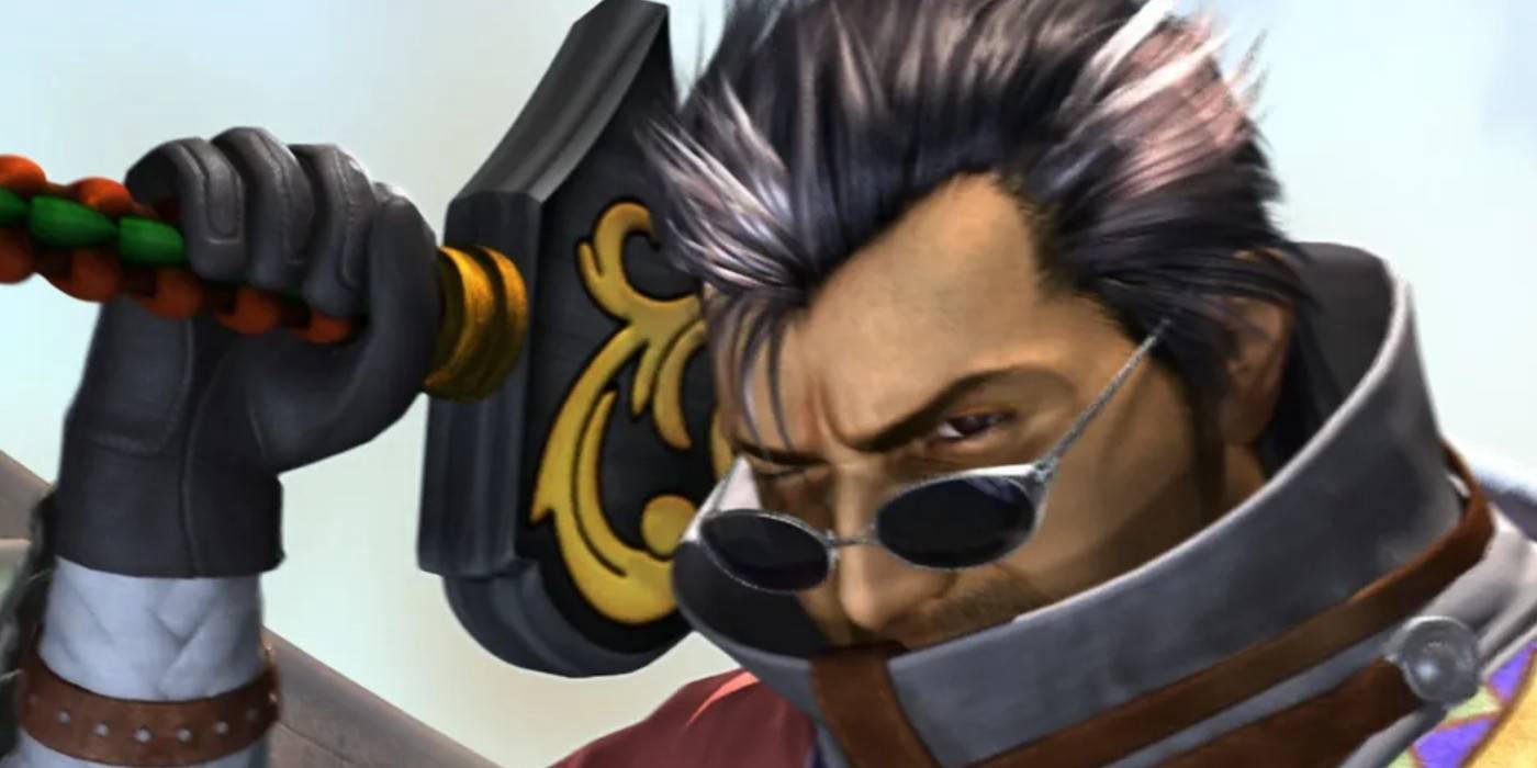 Like A Dragon’s Kiryu Continues To Break An Odd JRPG Convention - An image of Auron from Final Fantasy 10, a 35-year-old character.