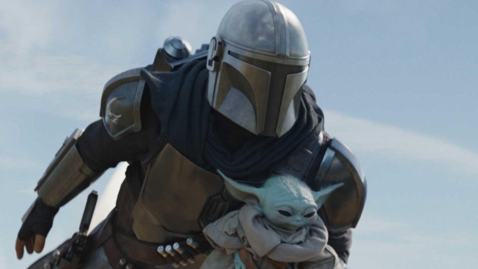 Grogu Steps Into the Spotlight as a Playable Hero in The Mandalorian: Adventures' Next Expansion 28 Flying Din Djarin and Grogu in The Mandalorian season 2