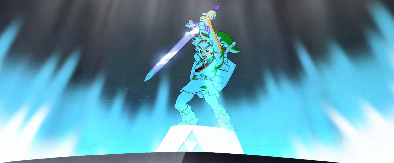 Image taken from the fan-made Ocarina of Time animation