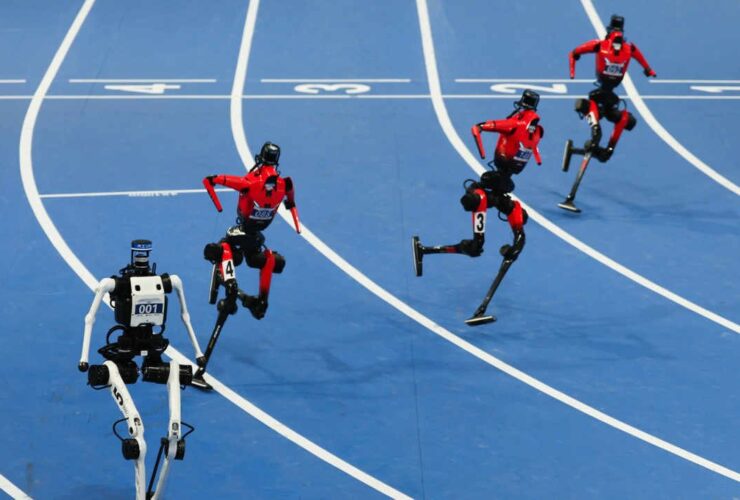 tiangong ultra clocked 9 39 seconds over 100 meters then crashed into a foam pad Set in 2009, Usain Bolt's 100-meter world record of 9.58 seconds hasn't budged. But as of this week it carries a footnote it didn't have before: it's the fastest a human has gone.