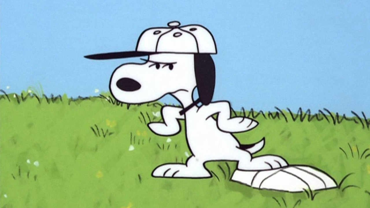twenty seven years later nothing in peanuts tops snoopys greatest line Picture May 29, 1999. Perched on the doghouse roof with Woodstock at his side, Snoopy has his eyes fixed on the sky. "Keep looking up...that's the secret to life," the beagle thinks.