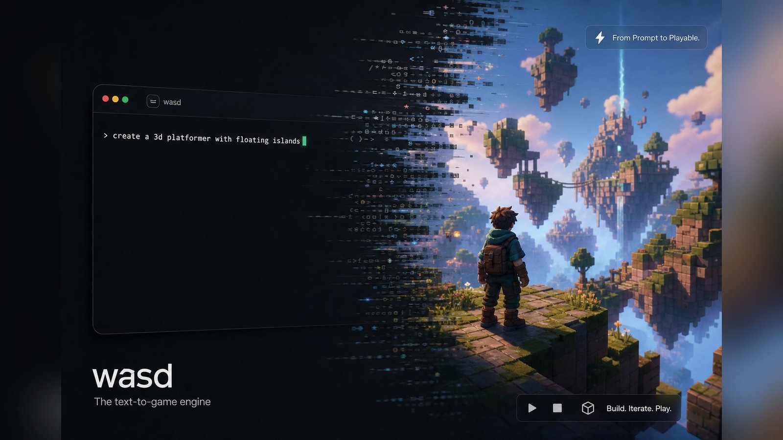 wasd turns text prompts into playable games at nexus ai labs debut The text-to-game engine wasd is now live on NEXUS AI Labs, the portal NEXUS opened Aug. 19 to bring together 11 AI solutions built in-house.