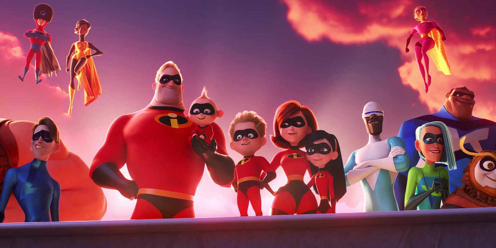 The Incredibles 3: 6 Shifts That Will Redefine Pixar's $1.8 Billion Superhero Saga 28 The Parr family and other superheroes standing triumphantly in The Incredibles 2