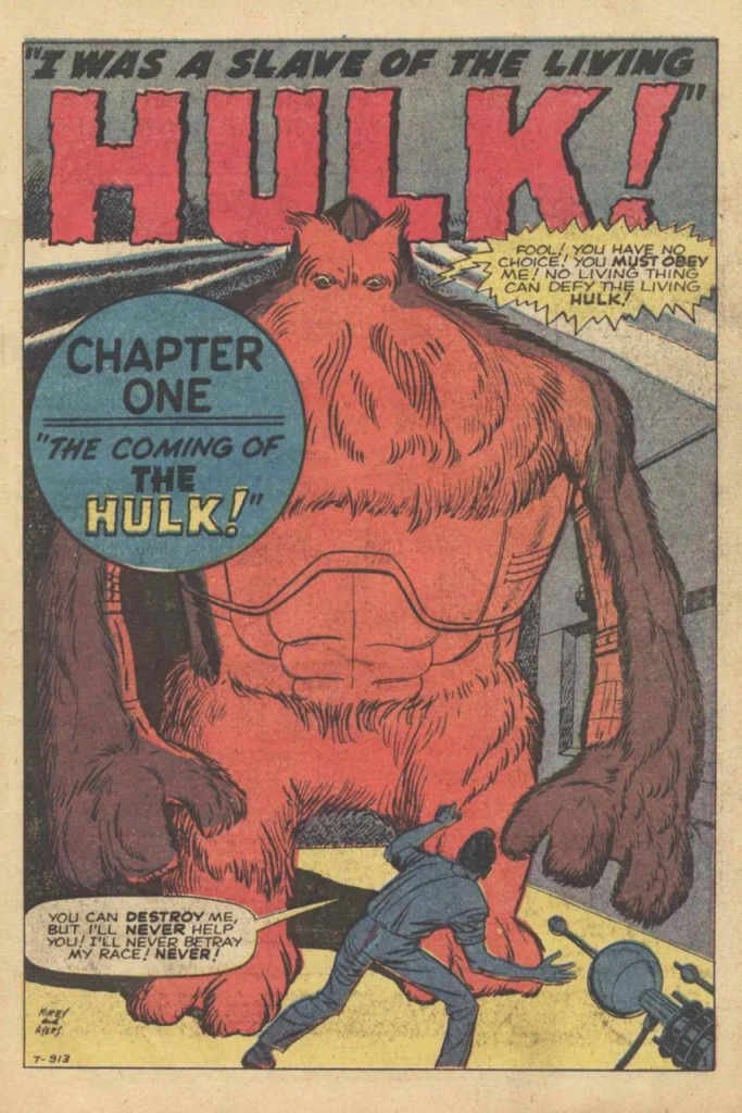 Marvel's Original Hulk Turns 66 — And Xemnu Makes Bruce Banner Look Tame 29 Xemnu Hulk 1