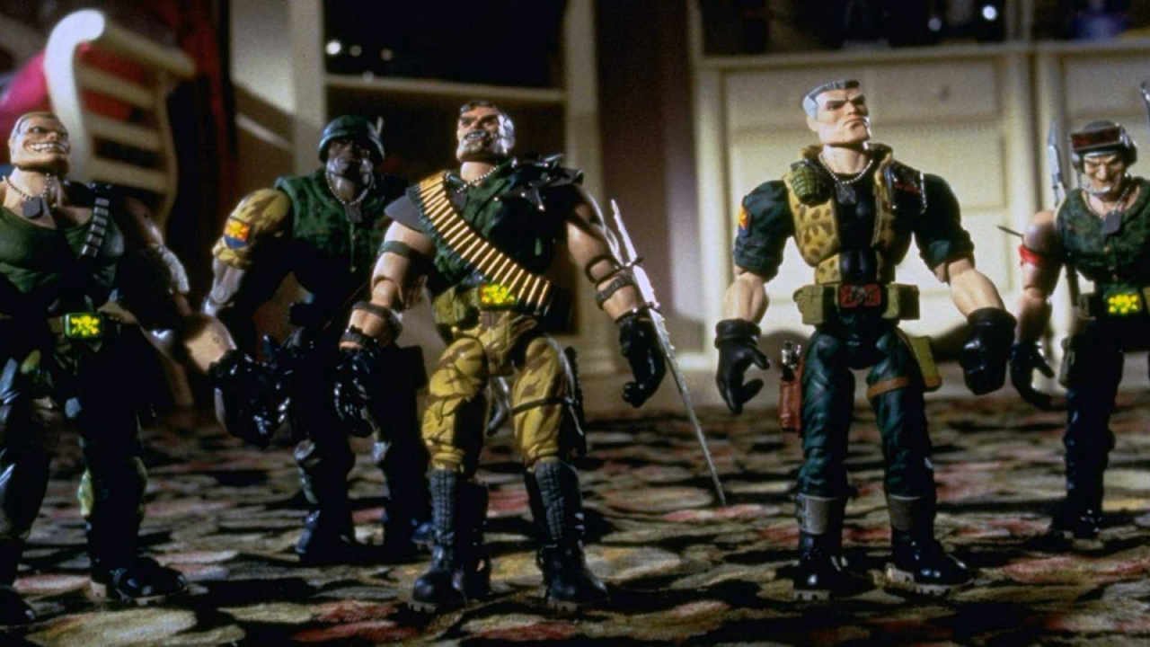 The Commando Elite toy soldiers in Small Soldiers