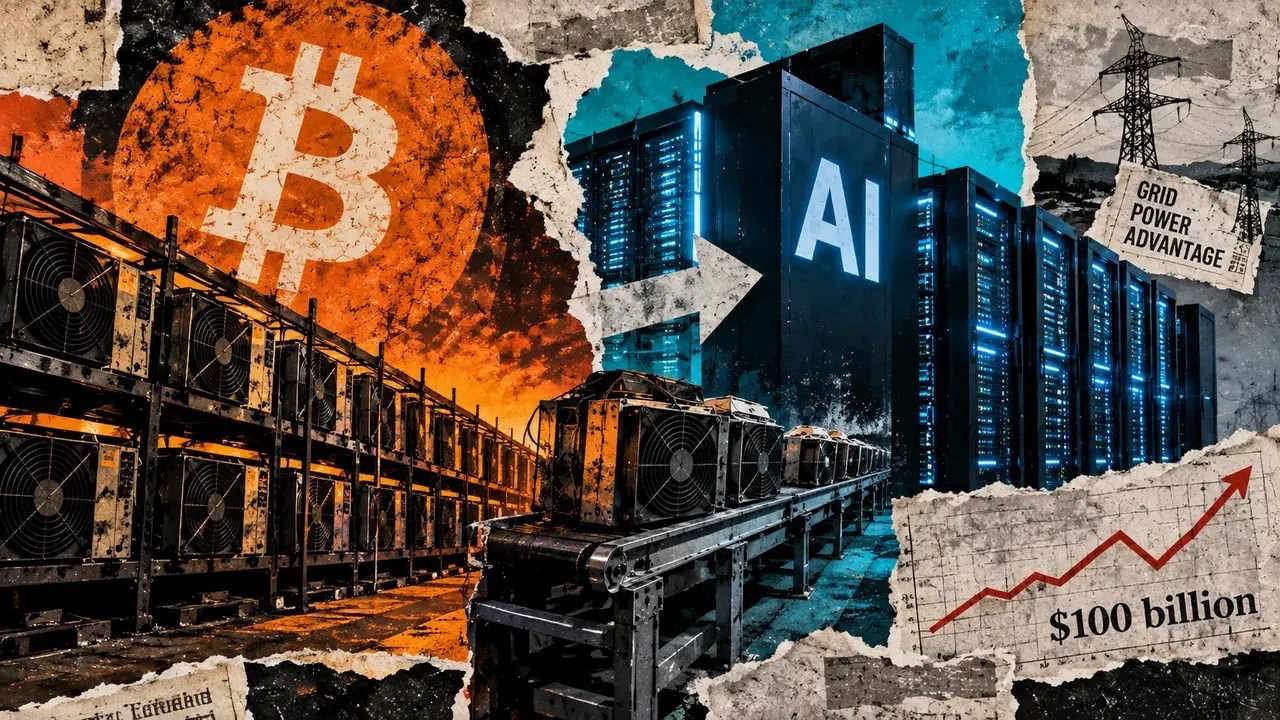 bitcoin miners are sitting on 100 billion of ai contracts only 550 megawatts is actually invoicing Across publicly listed Bitcoin miners, four gigawatts of AI and high-performance computing capacity is already under contract. Roughly 550 megawatts of it is actually sending invoices.