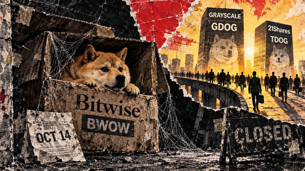 Dogecoin's Cheapest ETF Is Closing — Bitwise Pulls the Plug After Pricier Rivals Won 25 dogecoins cheapest etf is closing bitwise pulls the plug after pricier rivals won Bitwise offered the lowest-cost Dogecoin ETF available anywhere. Around $700,000 found its way in. On balance, more money walked out the door than ever arrived.