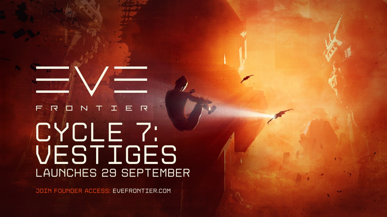 EVE Frontier Cycle 7: Vestiges key art
