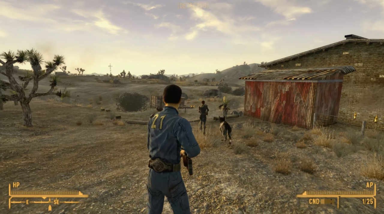 Image shows Fallout: New Vegas using DLSS 5
