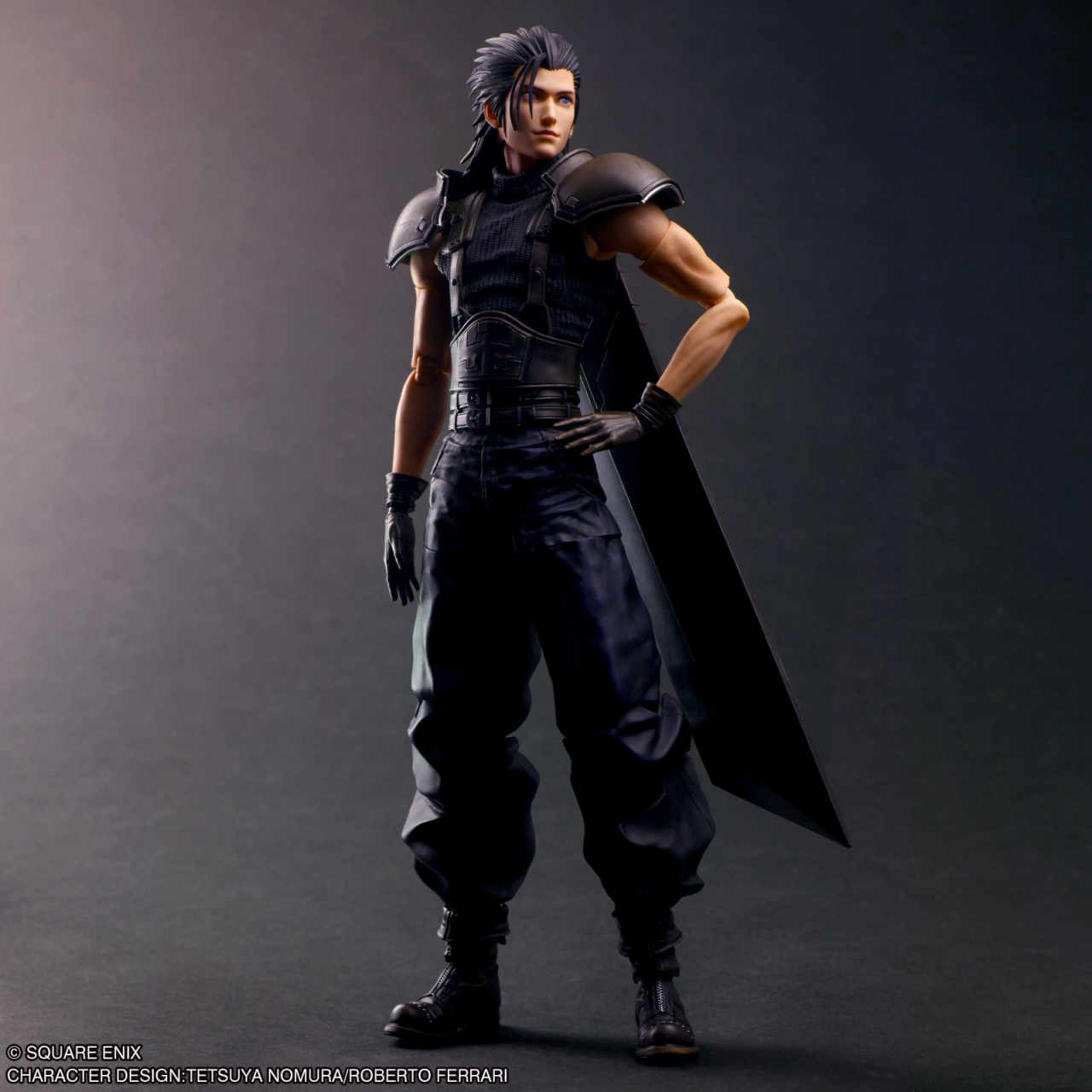 Zack Fair Joins the PLAY ARTS SHIN Line With a 30 cm Final Fantasy 7 Rebirth Figure Due January 2027 30 FF7 Zack Fair figure 2