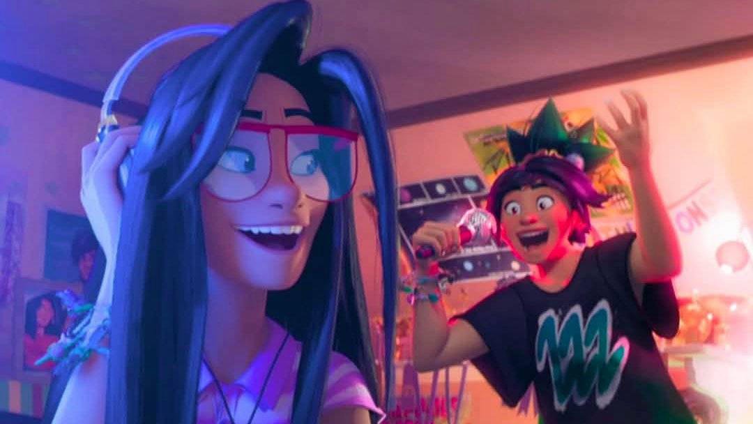 DreamWorks Answers 'Kpop Demon Hunters' With 'Forgotten Island,' Out Sept. 25 29 Raisa wears headphones while Jo sings in Forgotten Island