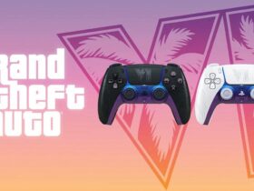 gta 6 dualsense controllers hit uk preorder and the black one already has a queue Two pads, one in white and one in black. Each costs £74.99, each carries the VI logo engraved into the touchpad, and each has palm tree etchings running around the grips.