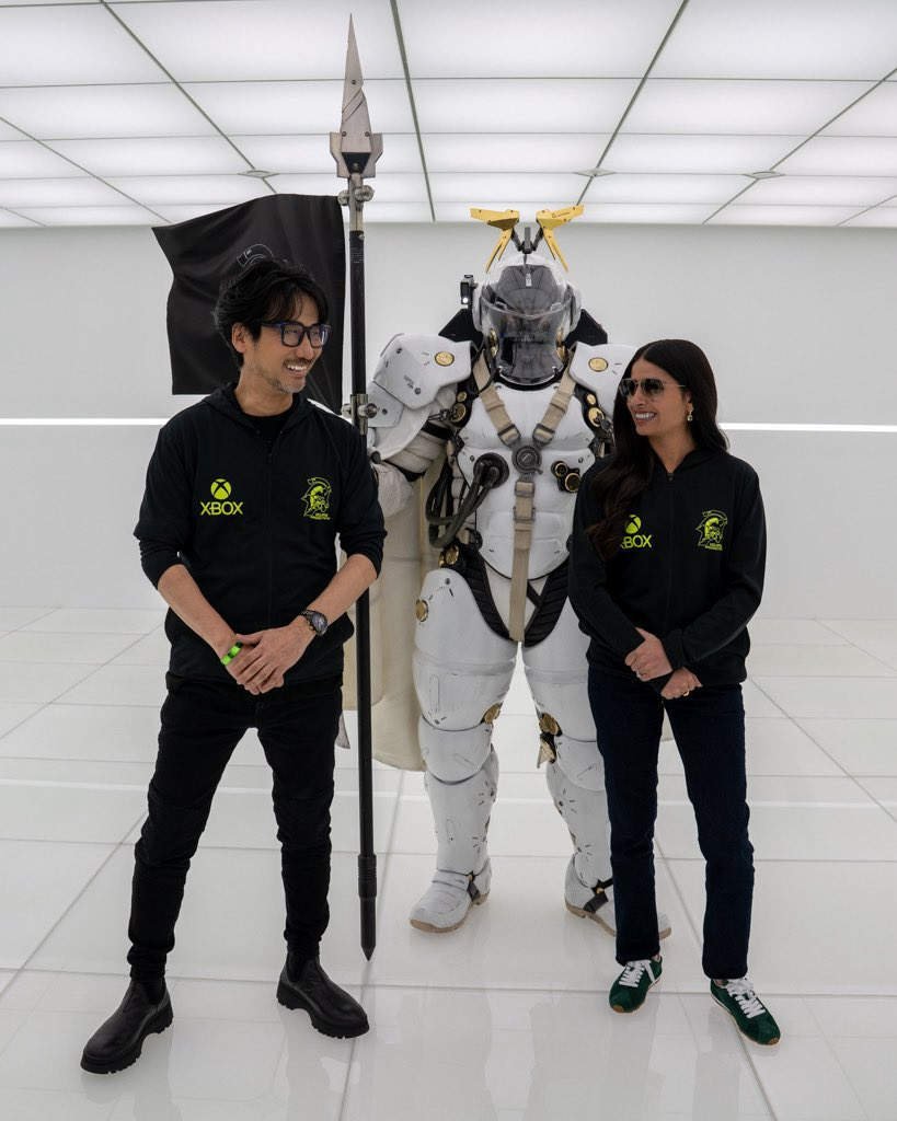 Hideo Kojima and Xbox's Asha Sharma together again after PHYSINT