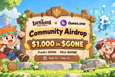 lumiterra sends its community toward guess ones gone airdrop on monad In Brief:
