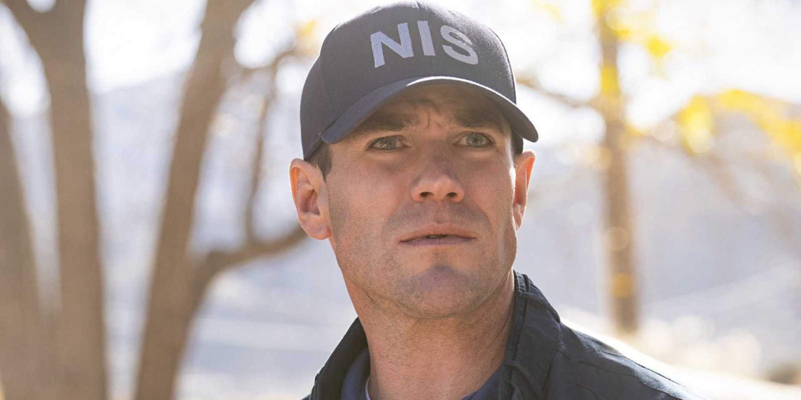 Austin Stowell looking surprised as Gibbs in NCIS Origins