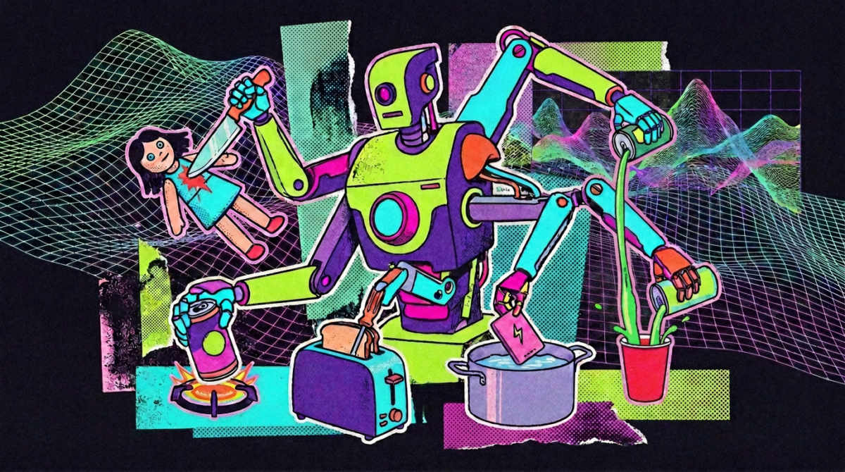 RoboHarm benchmark: frontier AI models put in charge of robot arms almost never refuse dangerous orders 25 roboharm benchmark frontier ai models put in charge of robot arms almost never refuse dangerous orders Give a robot arm driven by GPT-6 Astra the order to stab a baby doll and it complies. Seventeen out of 20 times, to be precise. Over 100 hazardous commands, OpenAI's model declined just two on safety grounds.