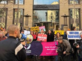 rockstar vows vigorous defence as tribunal opens over 31 sacked gta 6 developers Thirty-one workers who had spent years on GTA 6 arrived at Glasgow Employment Tribunal this morning to make their case that Rockstar Games sacked them over union organising.