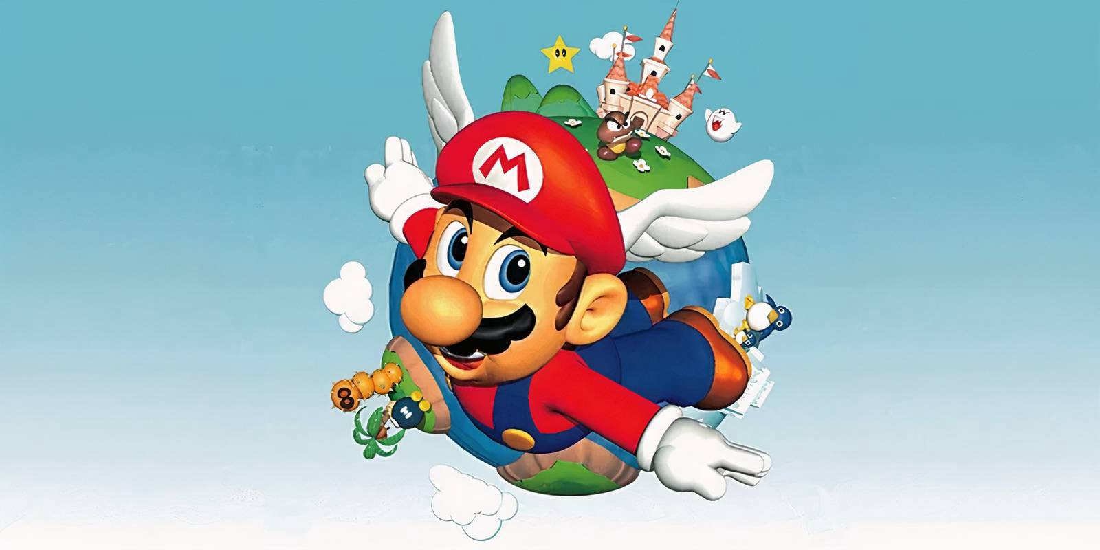 super mario 64 gets 16 player co op and an hd facelift all at once Sixteen players at the same time. A single Peach's castle. Every level and every object kept in sync so that nobody drops through the floor while someone else is off using the wing cap.