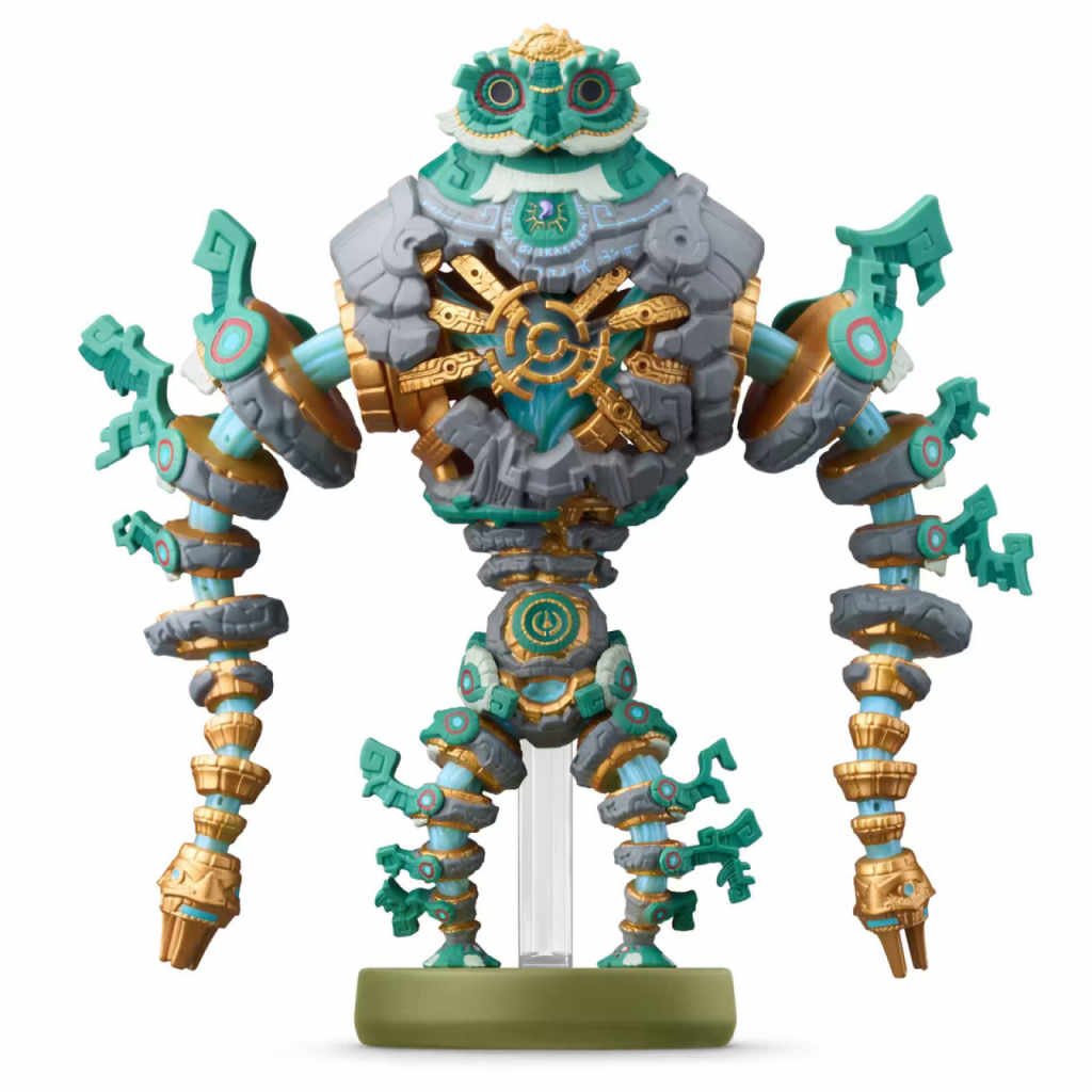 Image shows the Mineru's Construct amiibo from Nintendo
