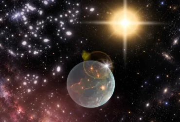 a jupiter mass object circling a brown dwarf could be the first moon found outside the solar system It's at least as massive as Jupiter, and it might be a moon.
