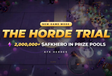 afk heroes opens the horde trial event with over 2000000 afkhero up for grabs AFK Heroes (official site), a free-to-play idle RPG built on Solana, has launched The Horde Trial, a new game mode that runs from October 25, 2026 to November 15. Prize pools across the event total more than 2,000,000 AFKHERO, split between two modes, each with its own leaderboard. Once the event wraps, the top 3 players on each leaderboard divide that board's pool.