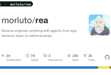 ai reverse engineering tool rea explodes on github as modders port gta v to iphone and clone adobes suite A GitHub repository named REA counted fewer than 10,000 stars on October 6. By Monday, that figure had climbed past 100,000. October 11 alone brought in more than 30,000 of them, quite a turnaround for a project that had gone largely unnoticed since it was created in April.
