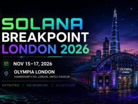 boris johnson sajid javid and revoluts martin gilbert join solana breakpoint 2026 speakers in london On October 27, 2026, the Solana Foundation named a fresh batch of speakers for Solana Breakpoint 2026, which takes place at Olympia London from 15 to 17 November. Among the new names are former Prime Minister Boris Johnson, former Chancellor Sajid Javid and Revolut Chair Martin Gilbert. Leaders from Zelle, DTCC, Mastercard, Backpack and Bitwise are also coming.